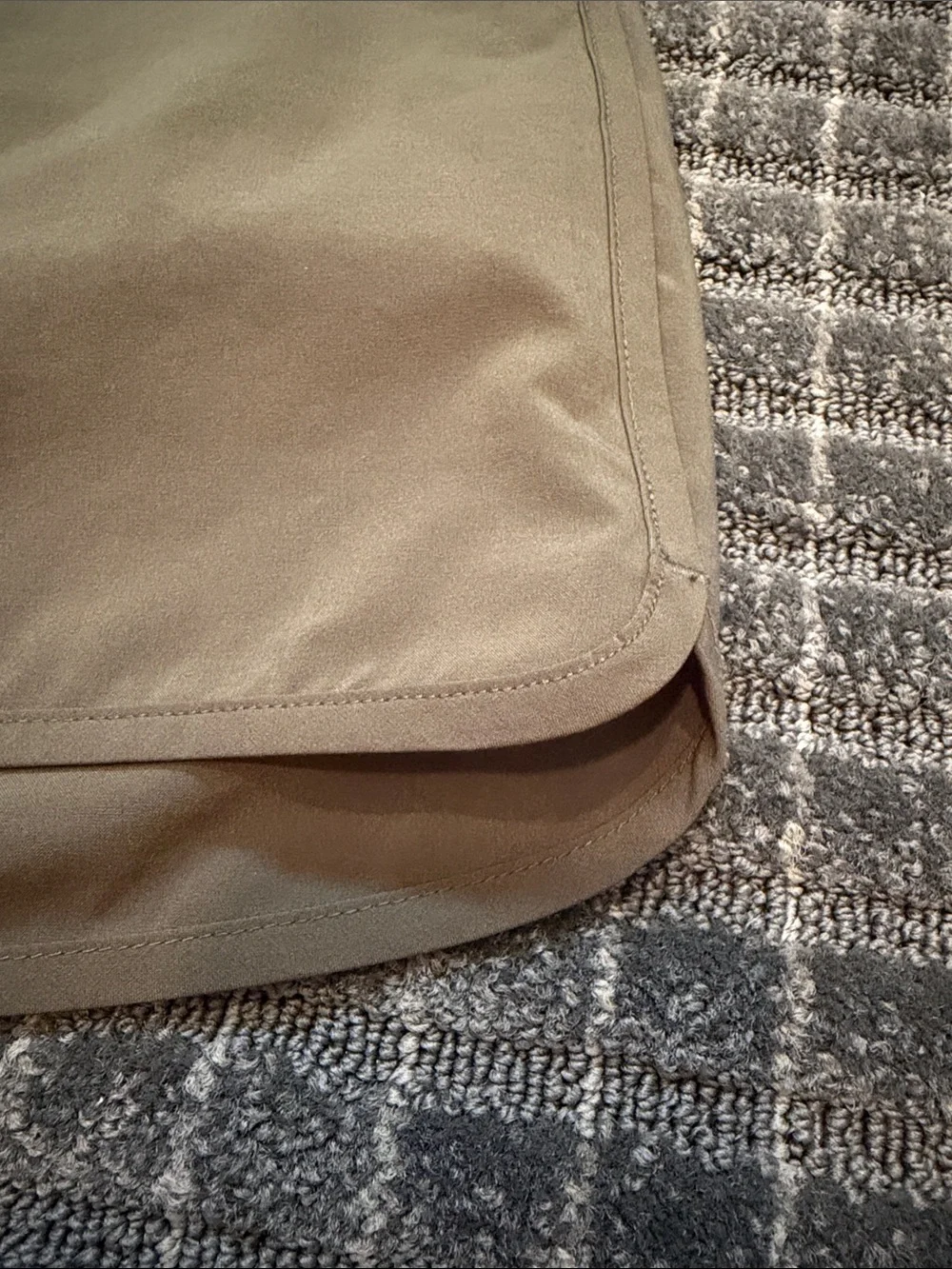 Athleta Olive Green Drawstring Skort with Elastic Waist